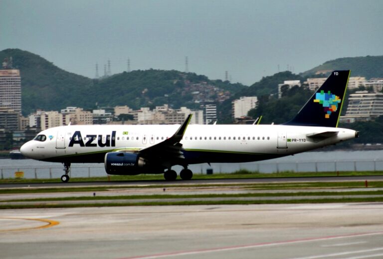 Azul ampliará 18% da operação no Rio de Janeiro com nova decisão sobre o Santos Dumont