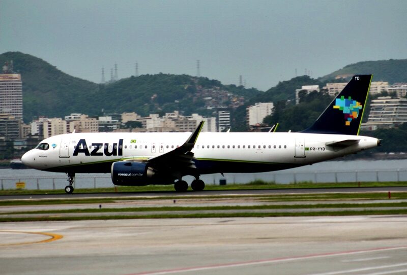 Azul ampliará el 18% de su operación en Río de Janeiro con nueva decisión sobre Santos Dumont