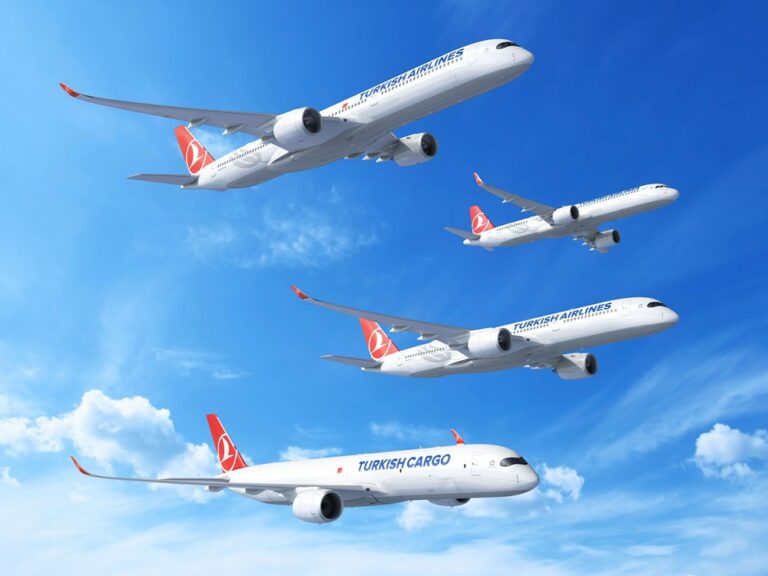 Turkish Airlines encomenda 220 aeronaves Airbus adicionais