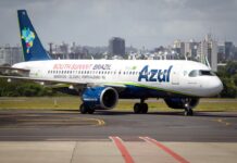 Fraport Brasil sedia cerimônia de entrega da aeronave personalizada do South Summit Brazil