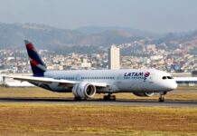 Latam inaugura rota para Amsterdã com alta ocupação inicial