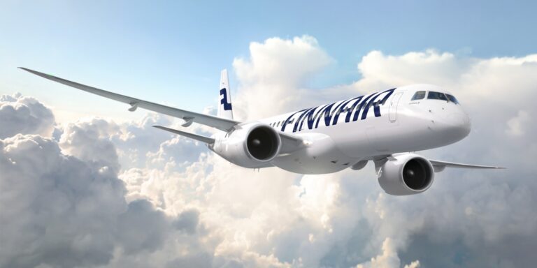 Finnair encomenda até 46 jatos Embraer E195-E2