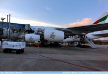Emirates alcança resultado histórico e apresenta A380 com bandeira dos Emirados Árabes Unidos