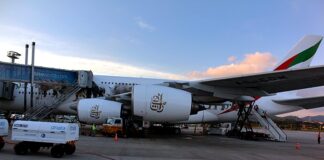 Emirates alcança resultado histórico e apresenta A380 com bandeira dos Emirados Árabes Unidos Home - Aviação Brasil 20